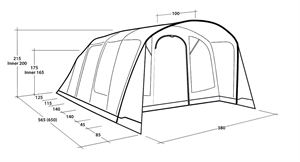 Outwell Colorado 6 Air